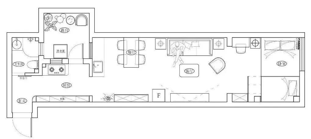 上下吊柜|60平旧房改造,颜值超高,主卧双层榻榻米设计,太实用了!