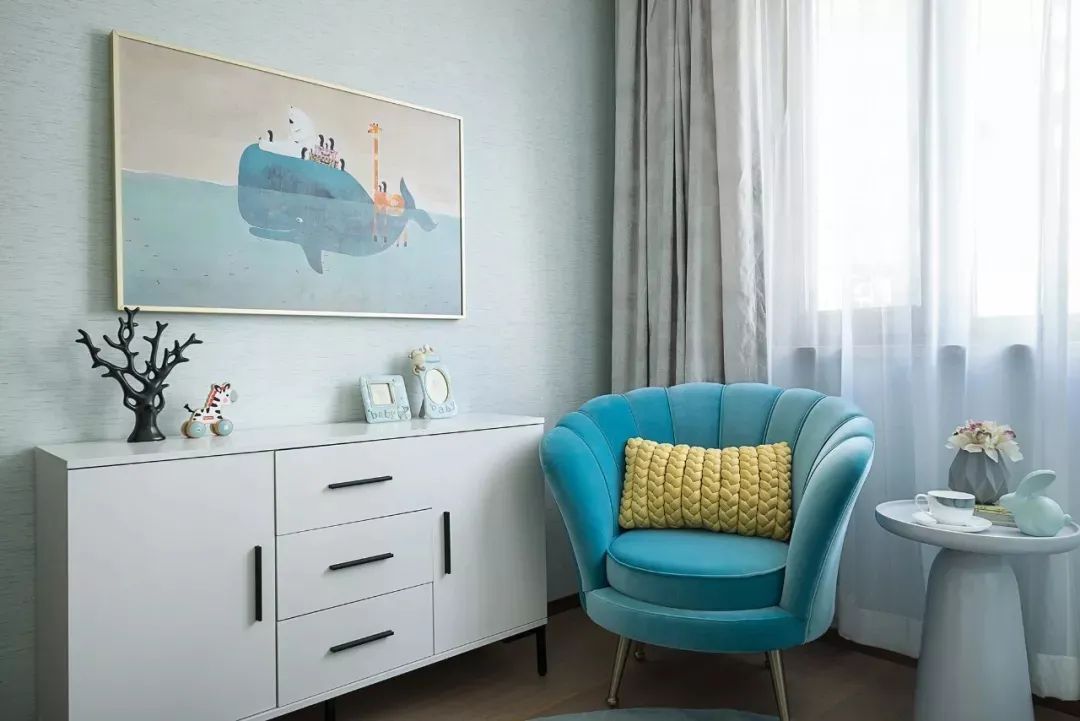 装饰画|112㎡现代轻奢，淡泊优雅，舒适禅意