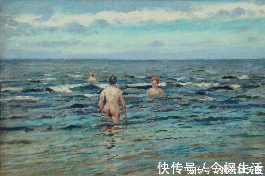油画$俄罗斯印象派画家,康斯坦丁诺维奇加勒巴多夫,油画作品欣赏