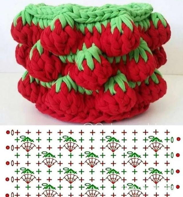 布条这样钩织,快速变收纳筐,放家里不好用吗DIY编织附教程