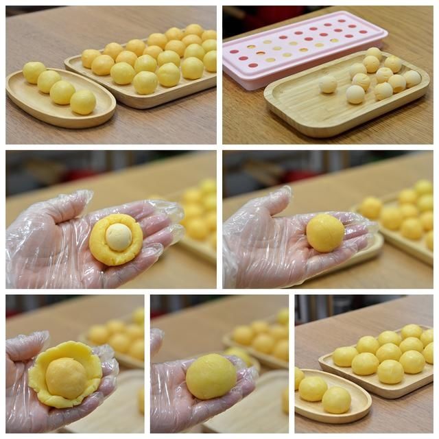 细砂糖|中秋节新宠，自制奶黄流心月饼，外皮酥香内馅醇香，百吃不厌