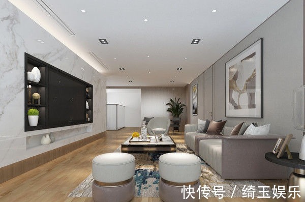 现代风|迪拜华人的400㎡新房,坚持装现代风,藏不住的高级感,真有品味