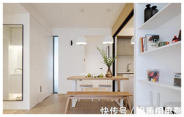 户型|89㎡高颜值美宅，「书墙+地台」的设计很抢眼，轻松住下三代人！