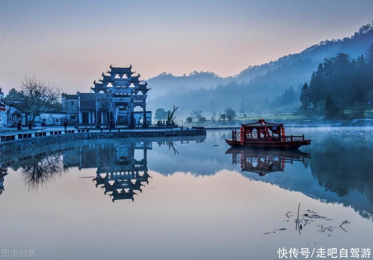 天下风物——《从起点美到终点！皖南这条最具中国风的自驾路线，太适合秋天去了》风光题照