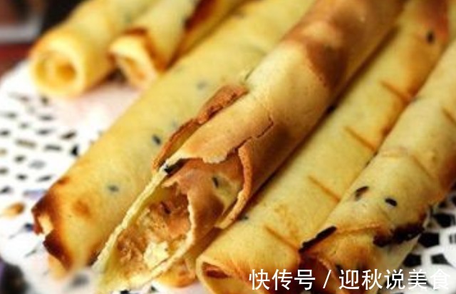 用平底锅做蛋卷金黄酥脆，孩子超爱吃的小零食，从此告别超市