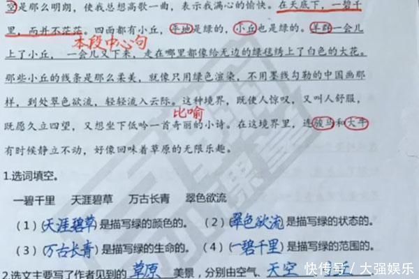 笔记|六年级学霸的预习笔记真惊艳,书写堪比“教科书”,老师羡慕不已