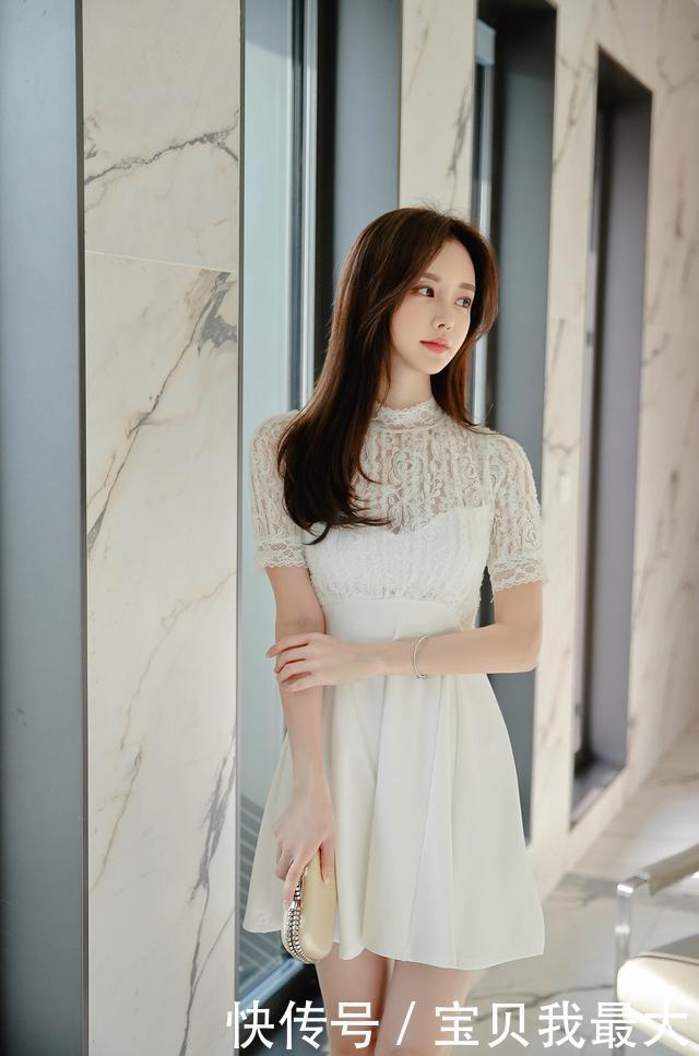 女神孙允珠时尚穿搭薄纱微透裙装,性感迷人