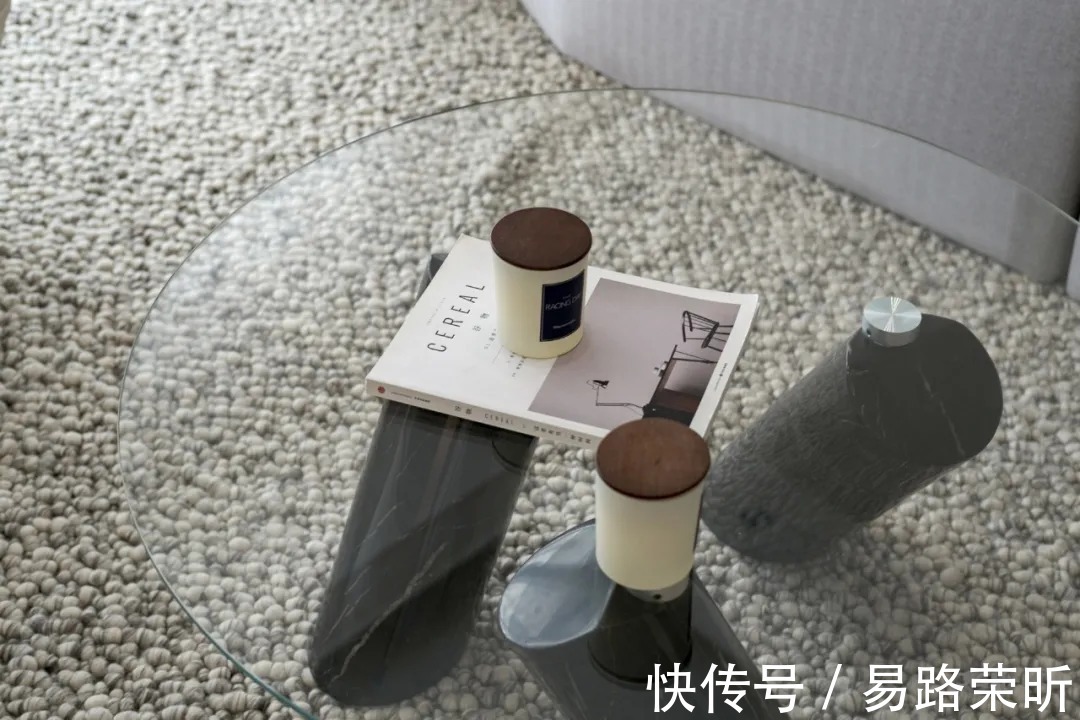 干湿分区|118㎡现代简约风三居，月球元素的运用、太空舱书房的设计，有趣