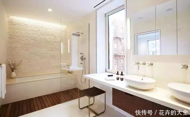 浴室|嫌卫生间太小?现在都这样设计,怪不得她家看上去空间大一倍!