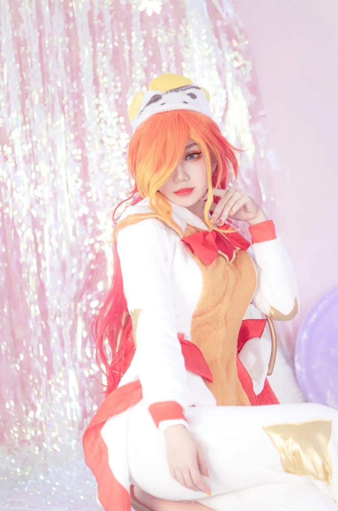 英雄联盟|cos:英雄联盟睡衣守护者-厄运小姐cos正片@-迷之疏声X