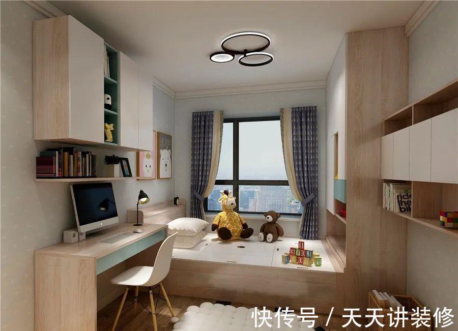 儿童房|小户型儿童房收纳空间这样设计，不仅时尚还实用
