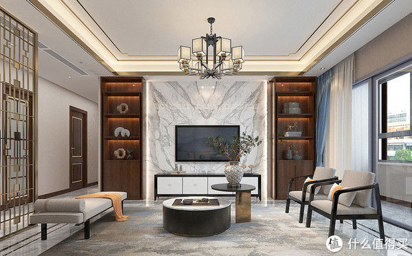 玄关|看了这对年轻夫妻的中式风装修,真的很喜欢,精致有品位,很高级