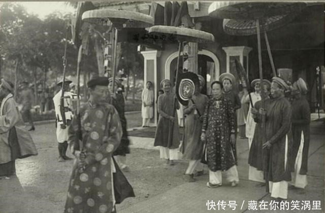 越南|越南阮朝宫廷太监没有胡子外貌像猴子，底层人员连鞋都没有穿