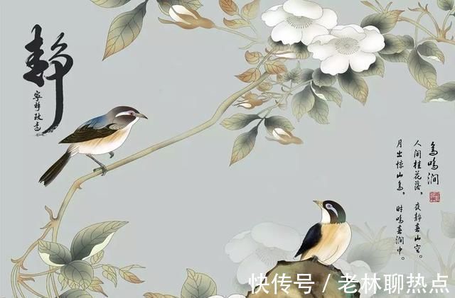 夜静春山空!王维的《鸟鸣涧》乍一看是一首山水诗,其实是佛家修炼的三层境界