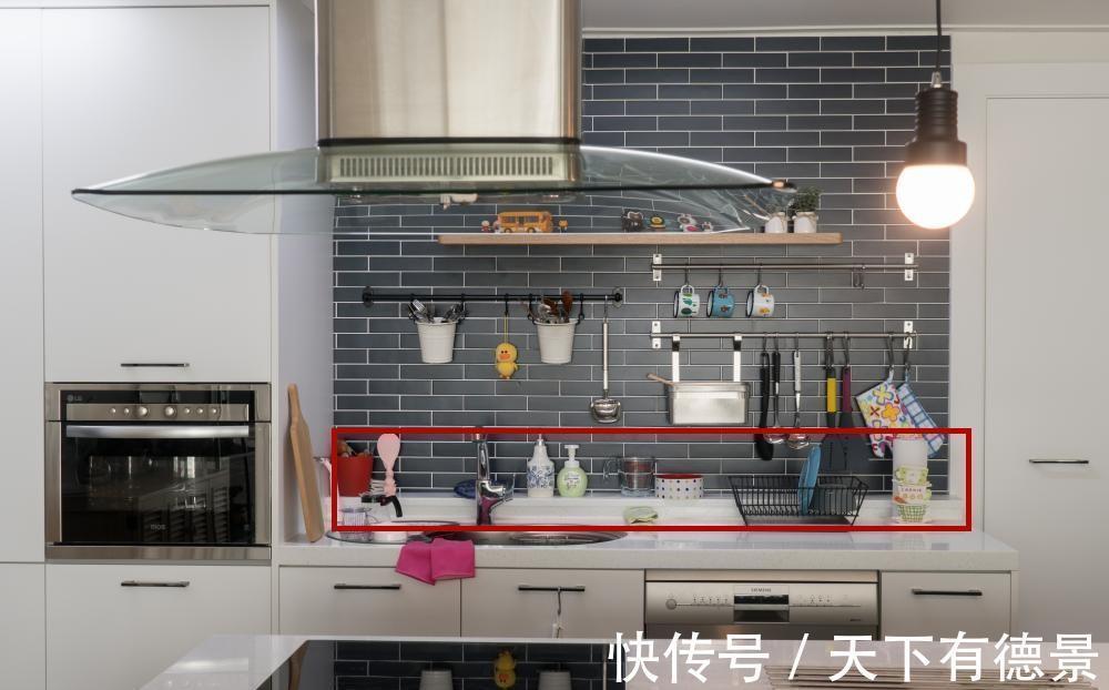 刀具架|定制橱柜台面60公分，我跟邻居学一招，台面加宽20cm，好用到犯规