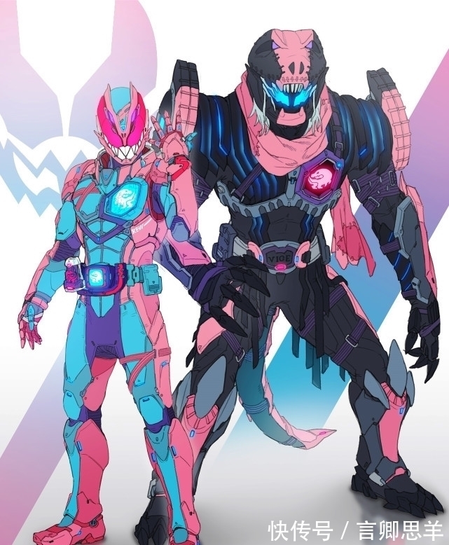 盔甲|假面骑士同人:时王盖茨合体变身Revice,五大骑士完美融合,真帅