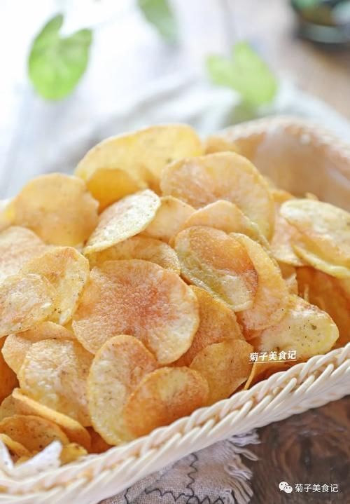 椒盐薯片|椒盐薯片这么做,简单又健康,孩子吃薯片不用买,在家轻松搞定