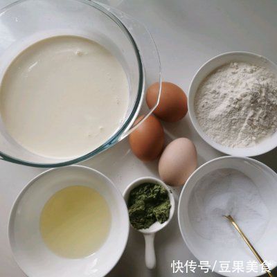 #白色情人节限定美味#治愈抹茶——毛巾卷