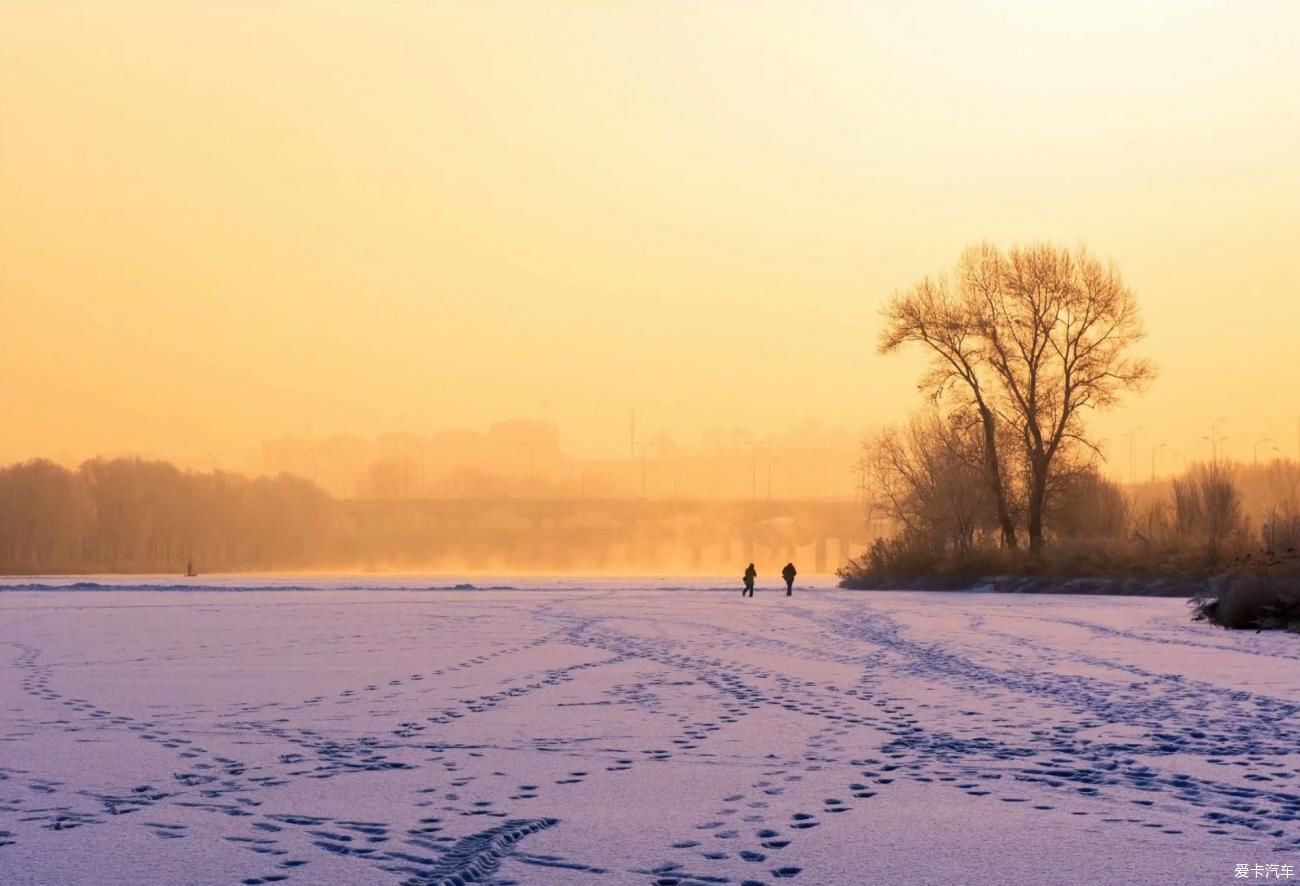 一场雪后惊艳了大抚顺