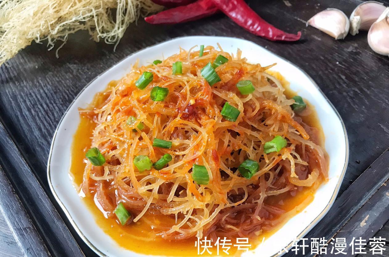 海石花|天热没胃口，试一试这道凉拌海石花，清爽可口，看着就想吃