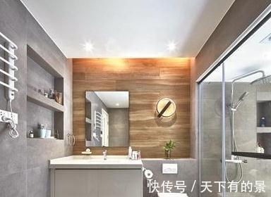 卫生间|卫生间不要再装置物架了，头次见有钱人这样设计，太聪明了