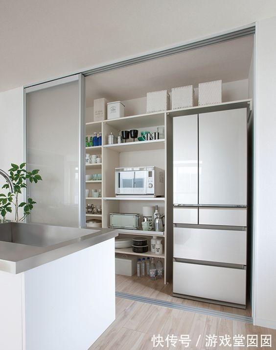 高柜|我也学聪明了,再装房不要吊柜,留一整面墙做高柜,收纳足更清爽