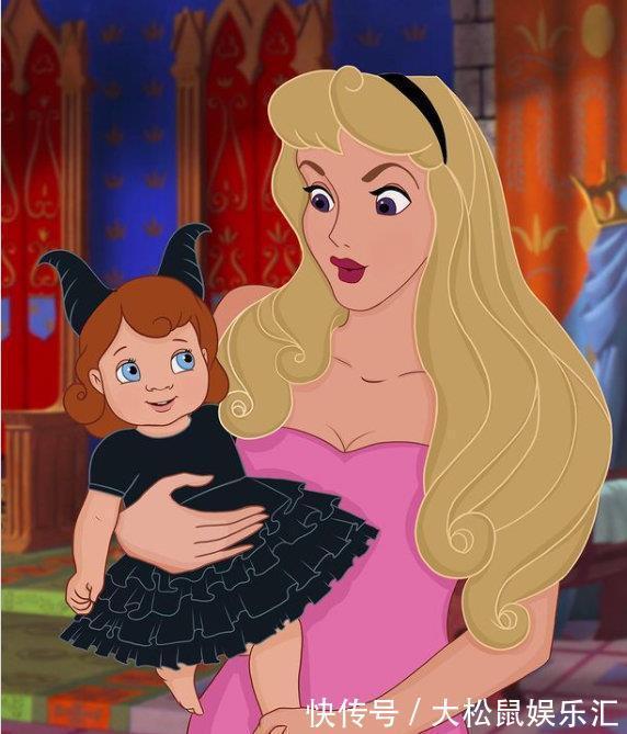 茉莉公主|迪士尼公主和王子的宝宝长什么样?照片曝光后,网友:生了个自己