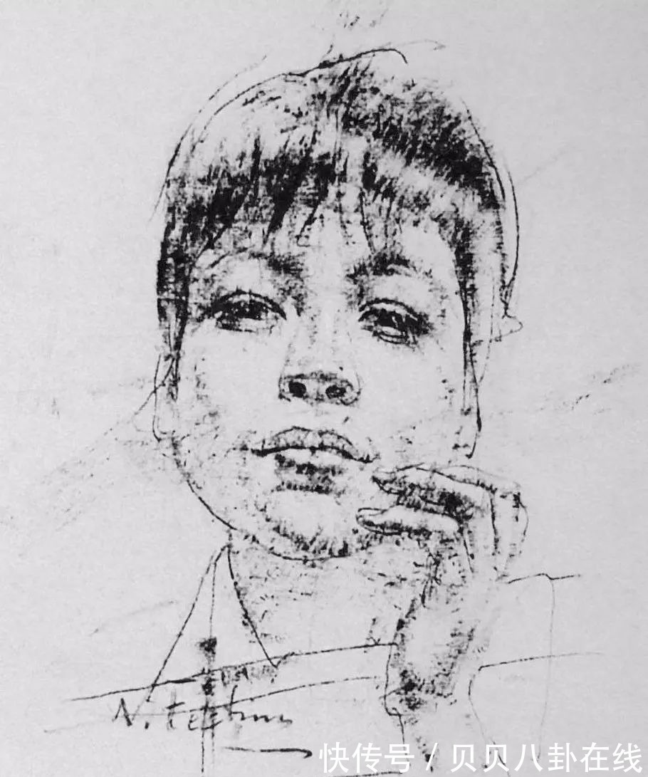 尼古拉#如果没有一定的素描功底,是画不出这样经典作品的