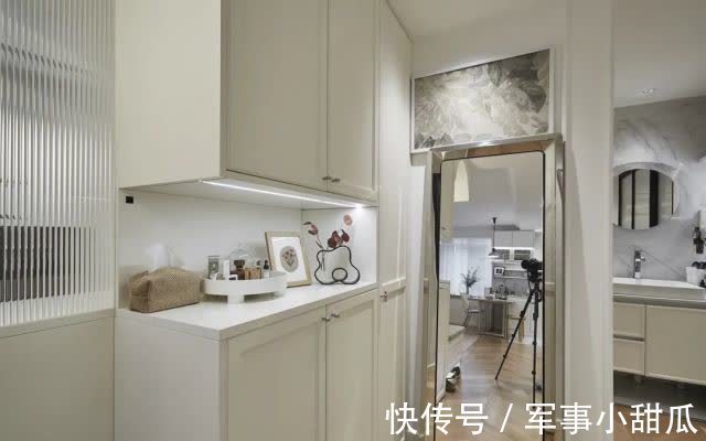 主卧|78㎡纯白色的家，爆改大三倍，还多出西厨、书房、衣帽间？！
