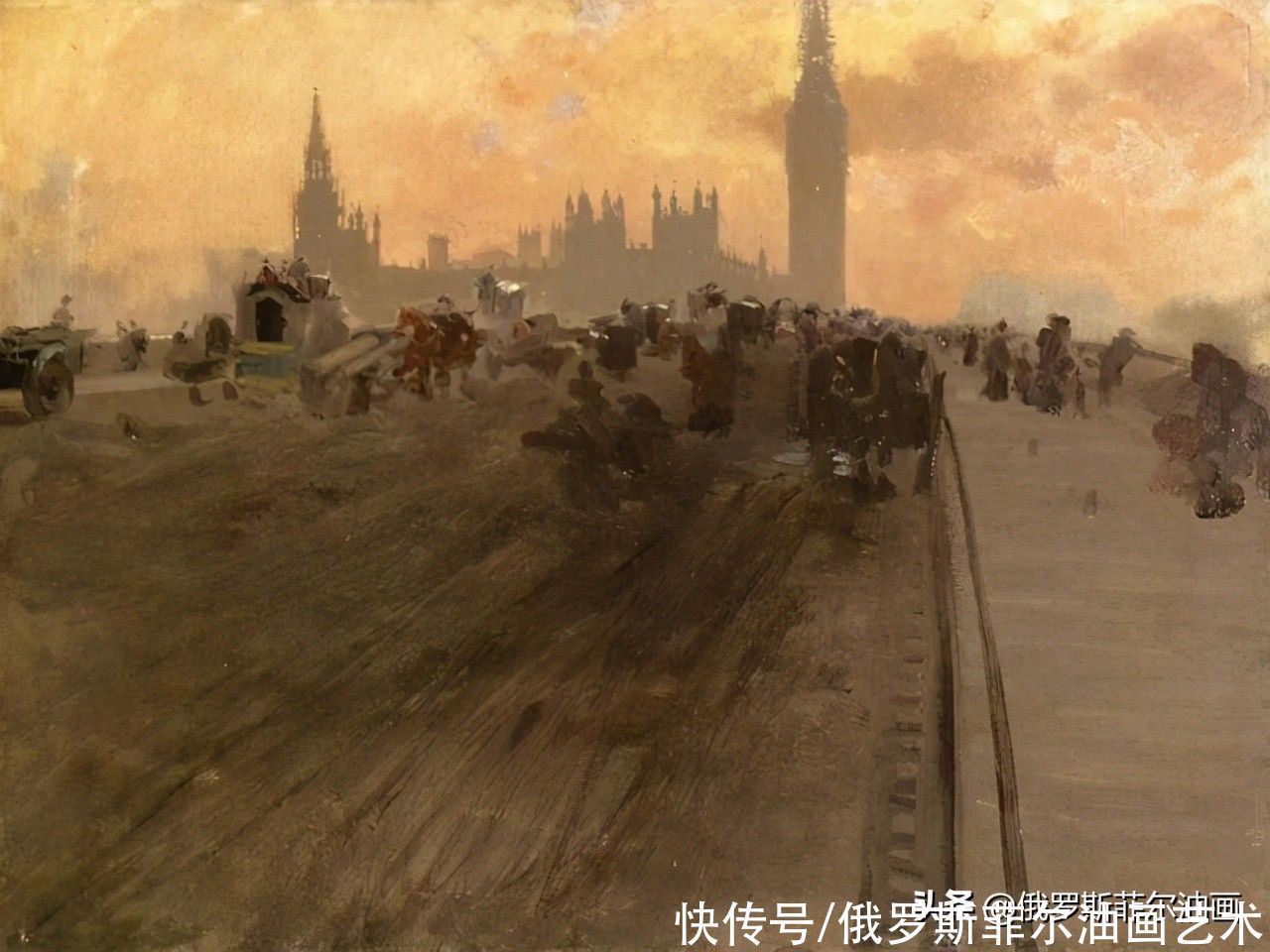 de#意大利大画家德·尼蒂斯的油画作品,莫名的好看,耐看,非常喜欢