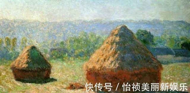 油画@他画了一堆草垛,卖了7个亿,放大5倍,专家叹服:这根本不是画