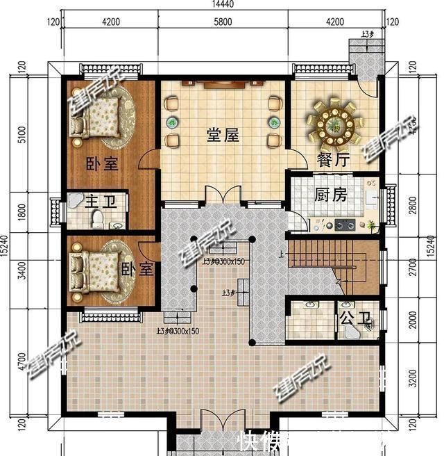 砖混|想要中式别墅怎么建精选5套户型分享，别再去求设计师了