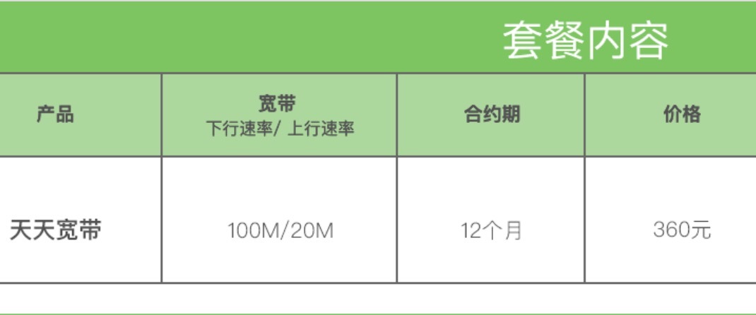 电信宽带360元一年怎么样?(天天宽带套餐办理)