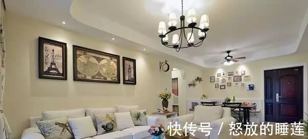 卡座|90㎡三房，一进门是餐厅，设卡座实用又漂亮！给大家参考一下