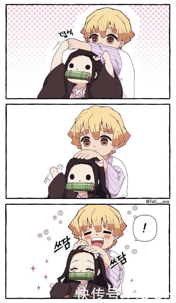 鬼灭之刃|鬼灭之刃:善逸祢豆子太会秀恩爱了!COS白雪公主,还一起逛街