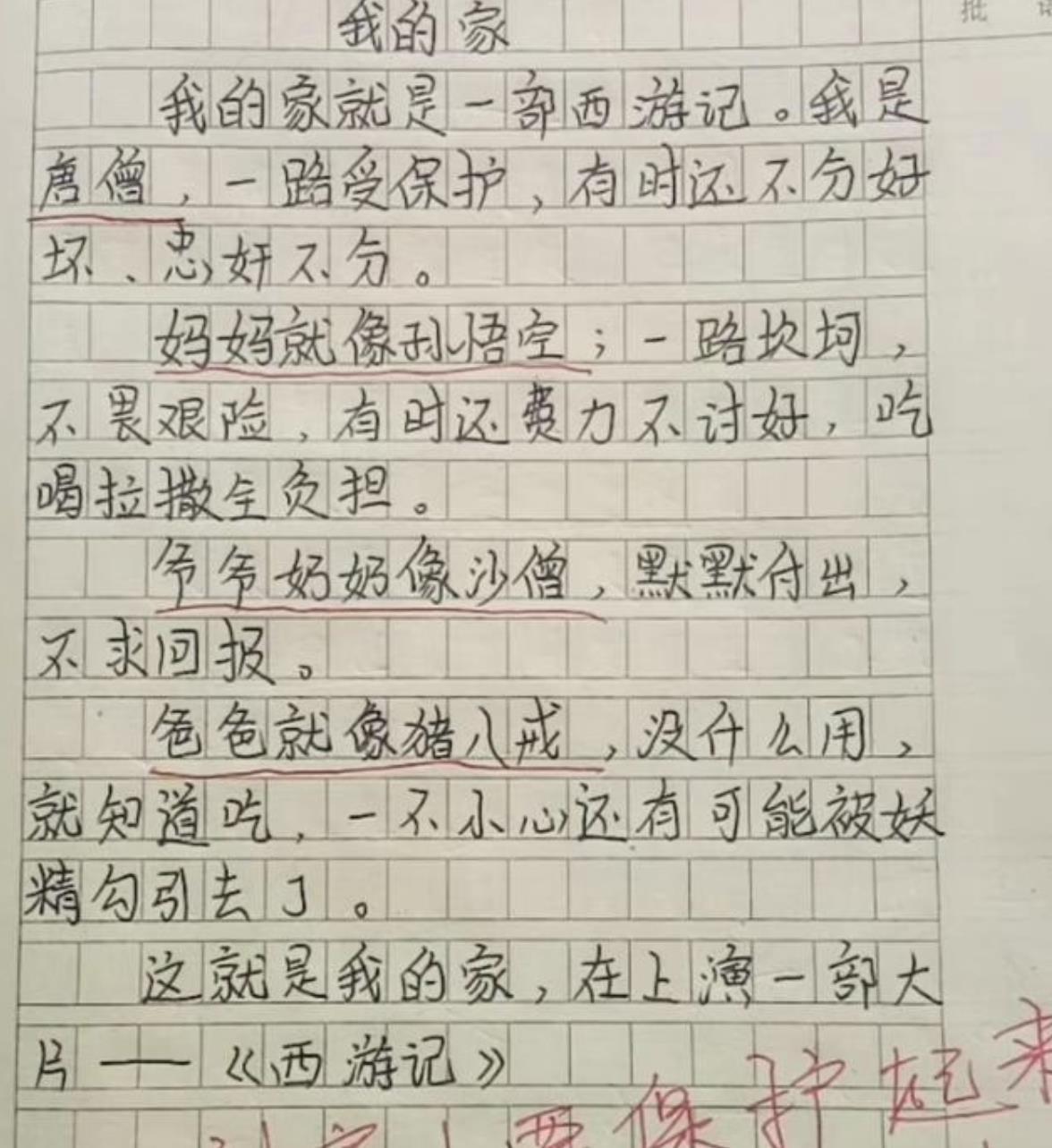 小学生满分作文火了，短短200字用了14个成语，老师自叹不如