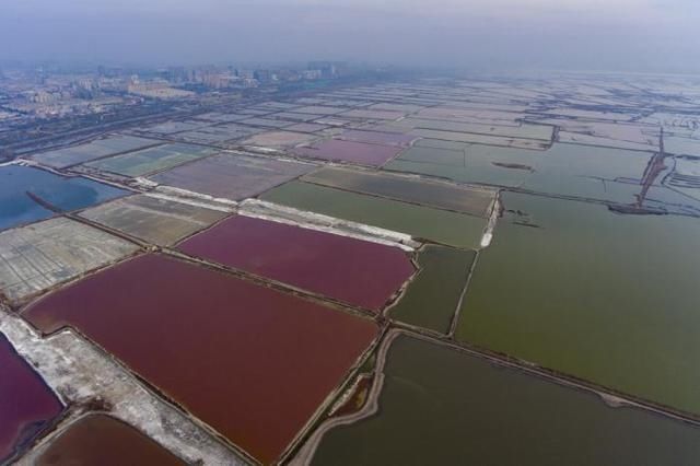 美丽|美丽中国｜冬日盐湖色彩斑斓