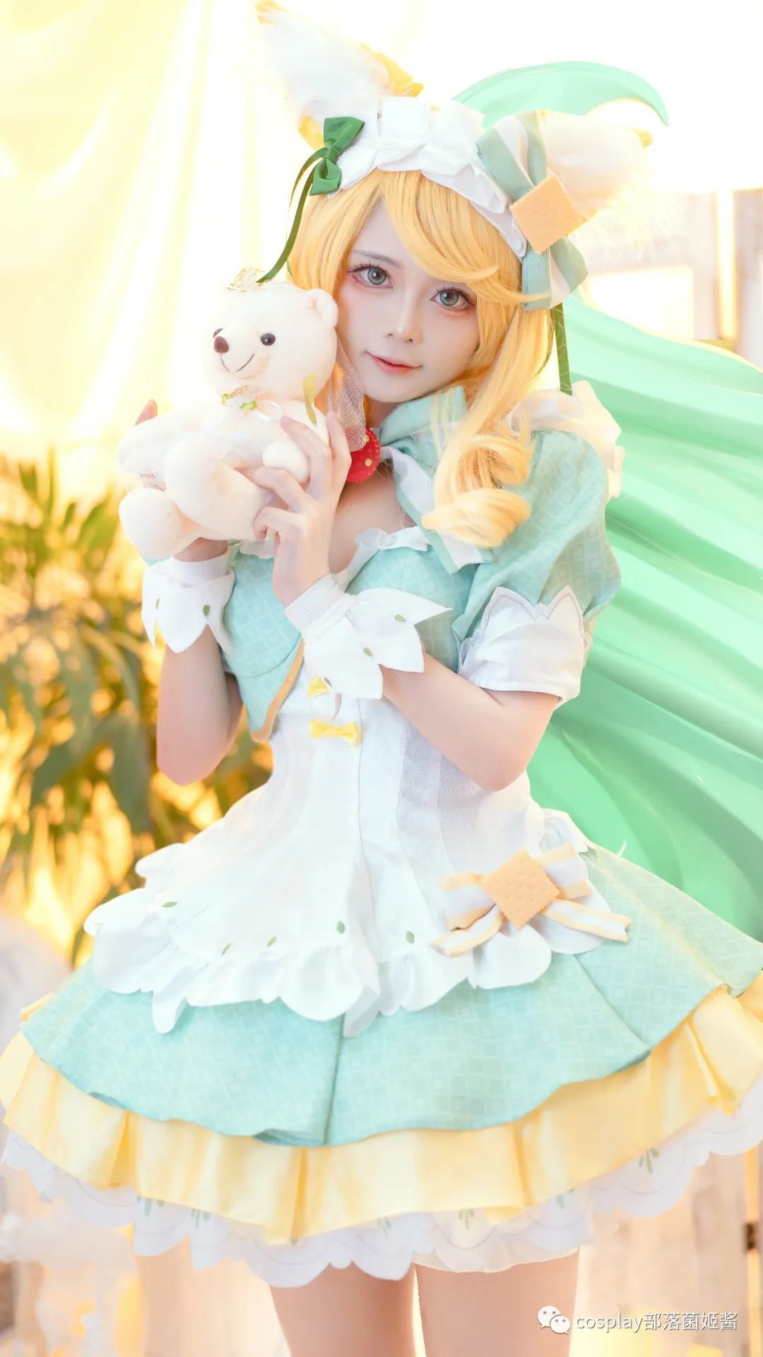 cos:王者荣耀妲己女仆咖啡cos正片@封忱