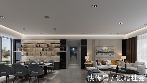 现代|现代风格四居室的房子怎么装修好看？装修达人给你示范！-国金华府装修