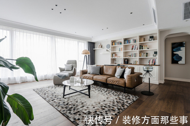 暖色性|121平美式风三居室,让人每天下班只想早回家