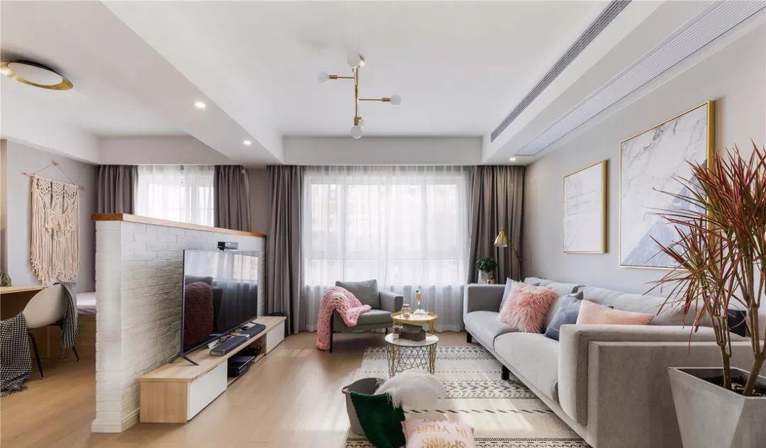 文艺|110㎡现代北欧风，清新色系，温馨又文艺，朋友看了直夸好看！