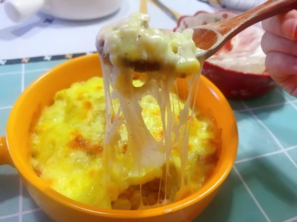 绝绝子芝士土豆焗饭