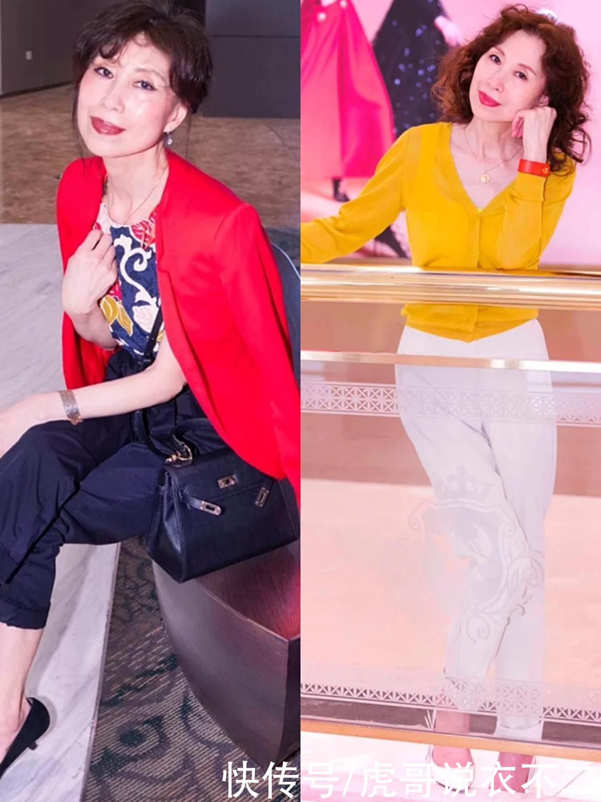 打扮|66岁阿姨真会打扮，入秋后用四款小外套打造年轻状态，时髦又显贵