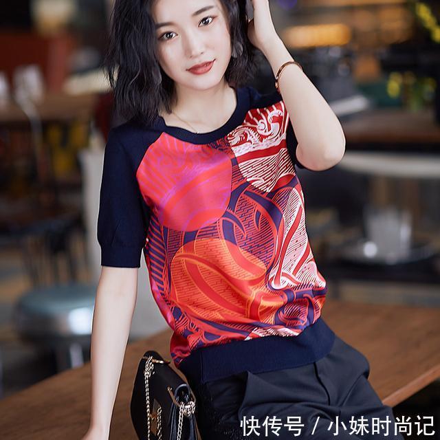 t恤|女人无论多大别穿的太老,这9款上衣大方优雅又时髦