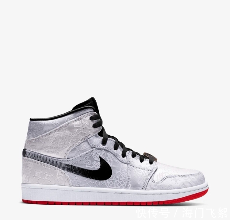 丝绸 有黑丝绸还不够?白丝绸AJ1又来凑热闹!