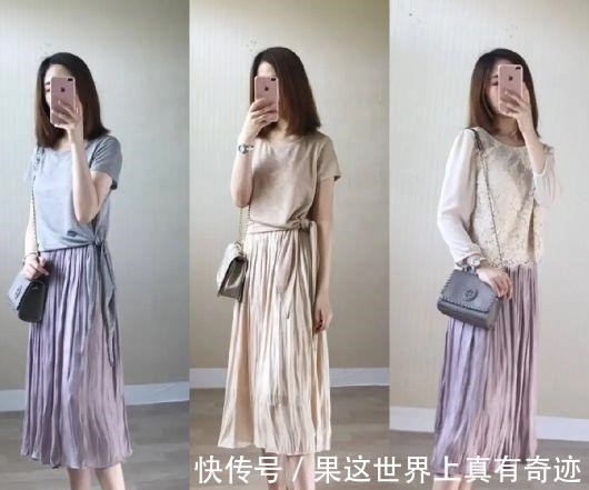 气质|喜欢简单的自己,炎炎夏日学会这样穿,清凉减龄又蛮显气质的