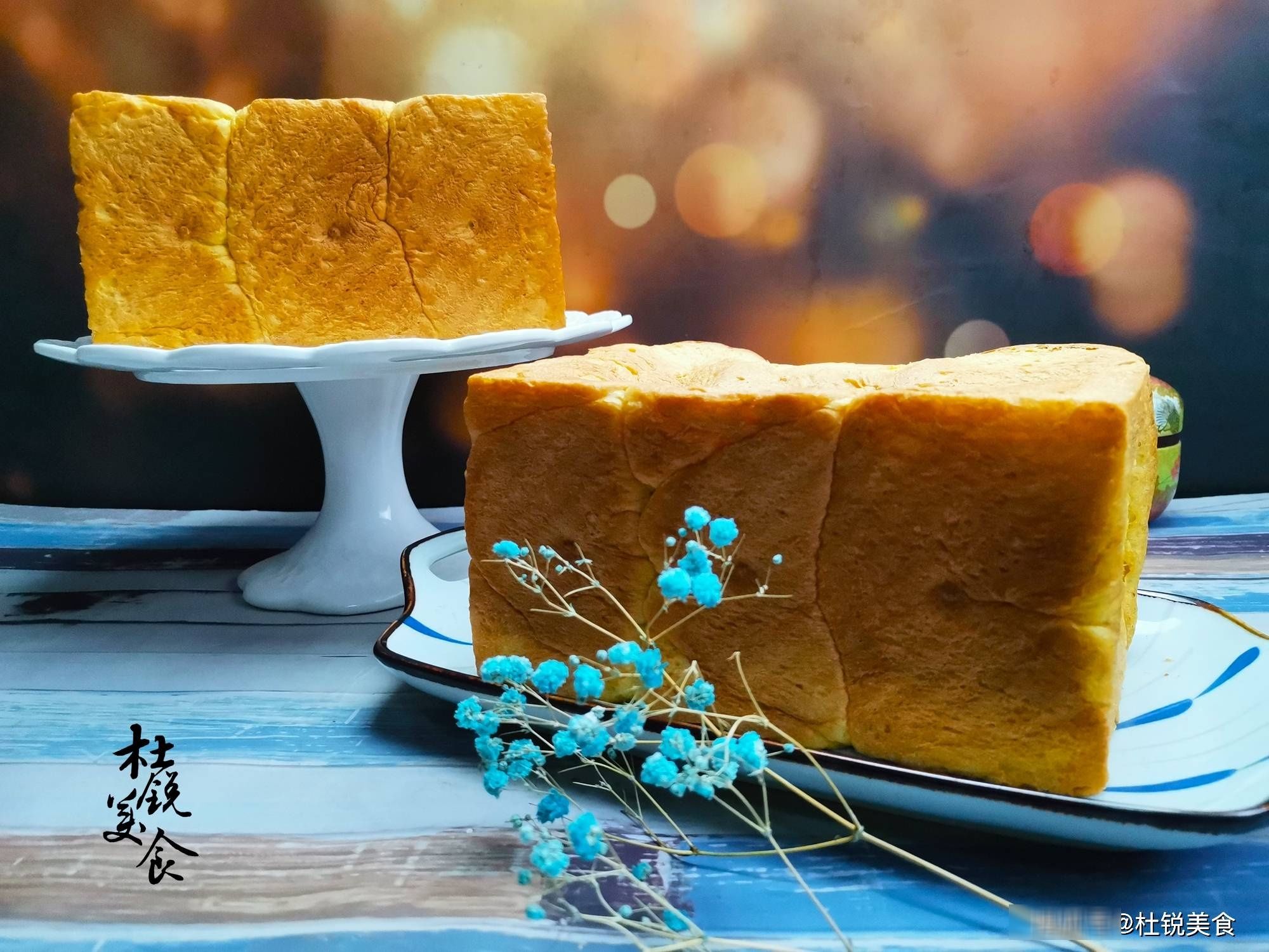 做吐司,冬季别再用水和面,加入南瓜,吐司金黄拉丝,家人喜欢