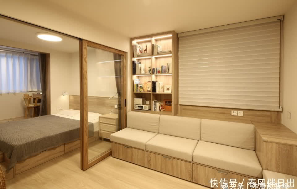 鞋柜|一家6口挤进56㎡小宅，虽小但布置却井井有条，生活过得十分幸福