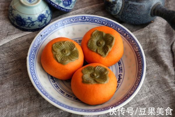 妈妈最拿手的柿子月饼，被我偷学到了