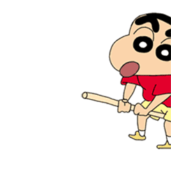 蜡笔小新|蜡笔小新动图表情包(8)